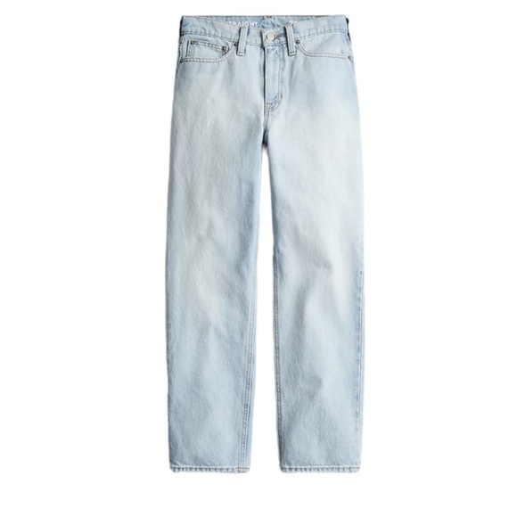 J. Crew - NWT High-rise '90s Classic Straight Fit Jean in Waterside Wash Sz 29 - Picture 3 of 10